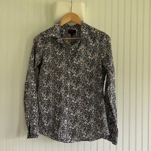 Liberty Art Fabrics for J. Crew Button Down Collared Shirt